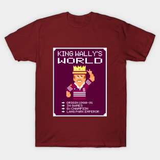 OG FOOTY - QLD State of Origin - Wally Lewis - KING WALLY'S WORLD T-Shirt